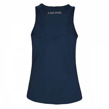 Head Easy Court Tank Top Women Navy